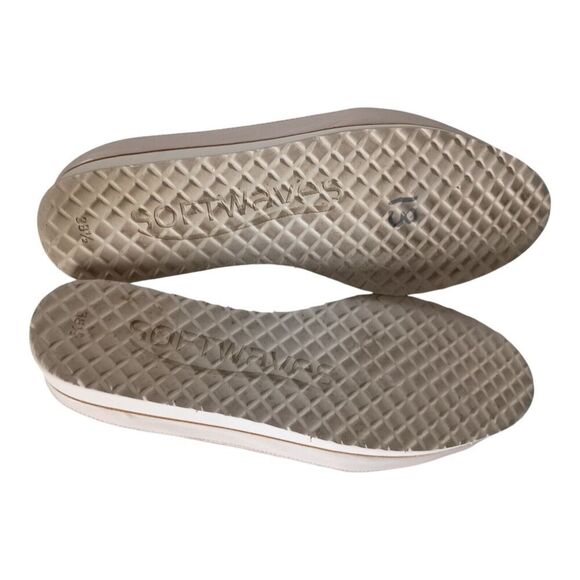 Softwaves Terracare Elyse Slip-On Shoe Loafer Cream Leather Womens 38.5/US 7.5-8 - Picture 11 of 11